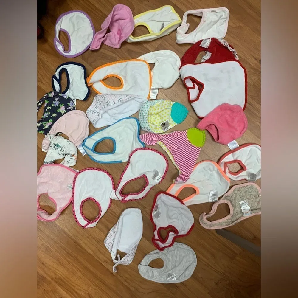 26 pre loved bibs